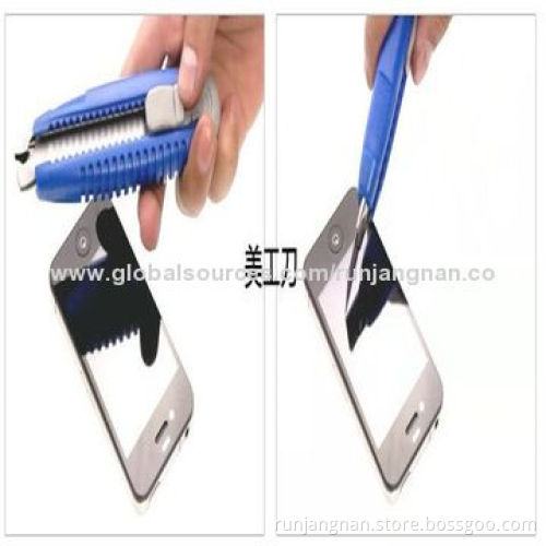 0.3mm Tempered-glass Screen Protector for iPhone 4/4S, HD, 9H, Rounded Borders, Smooth Edge
